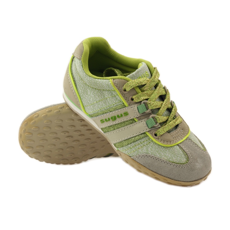 Sapatilhas desportivas de menina Sugus 3385 amarelo verde 3