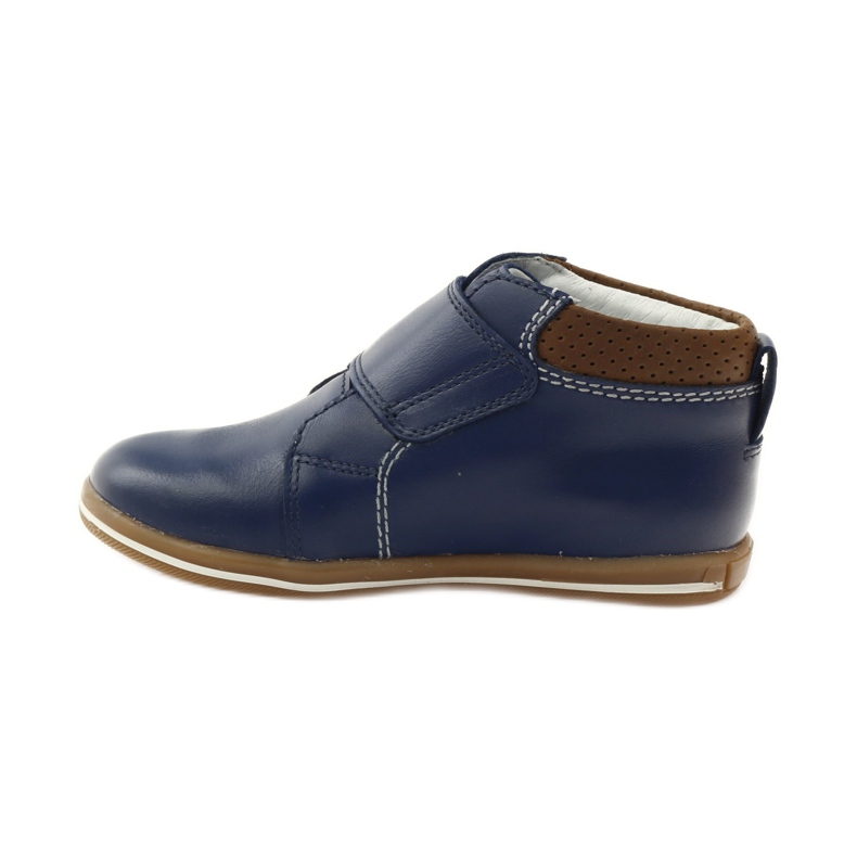 Bota com velcro Bartek 31829 azul marinho azul-marinho marrom 2