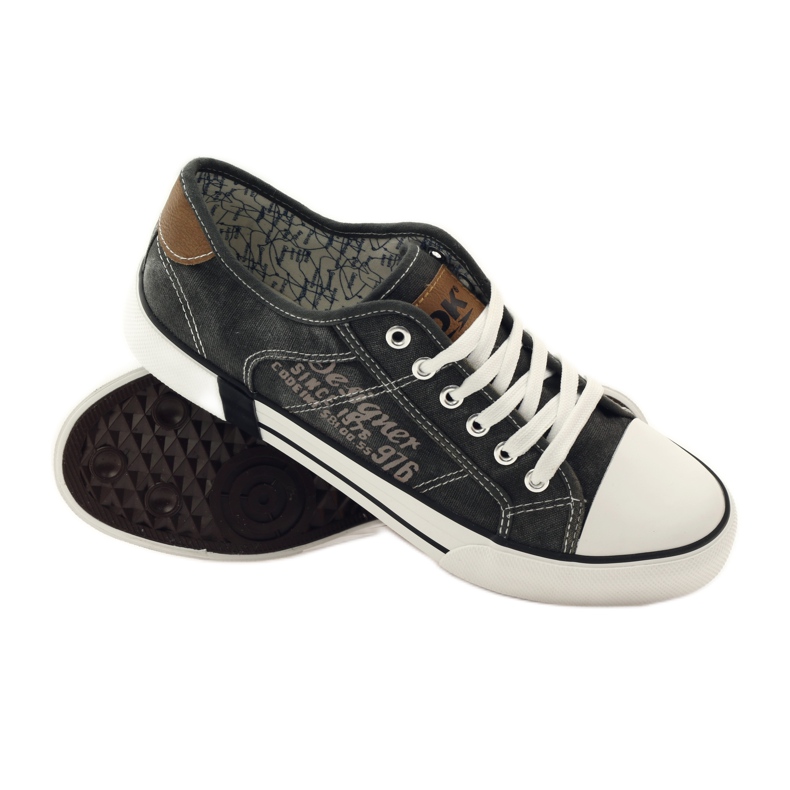 DK Tênis cinza amarrado 0024 3