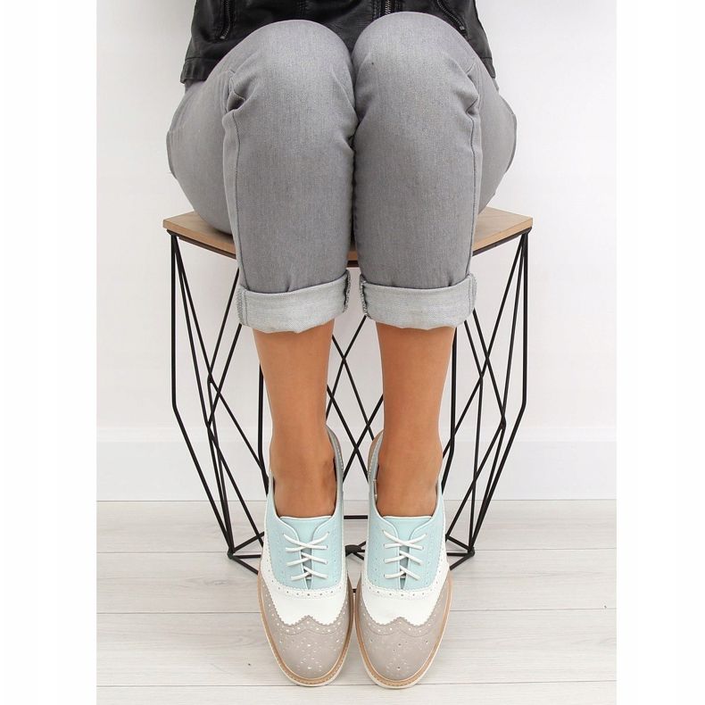 Mocassins femininos A-9250 Cinza 2