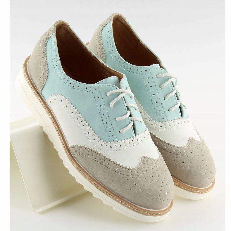 Mocassins femininos A-9250 Cinza 1