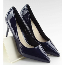 Sapatos de senhora azul marinho LEI-83 Blue azul-marinho 1