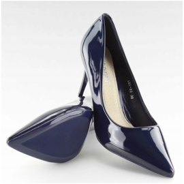 Sapatos de senhora azul marinho LEI-83 Blue azul-marinho 2