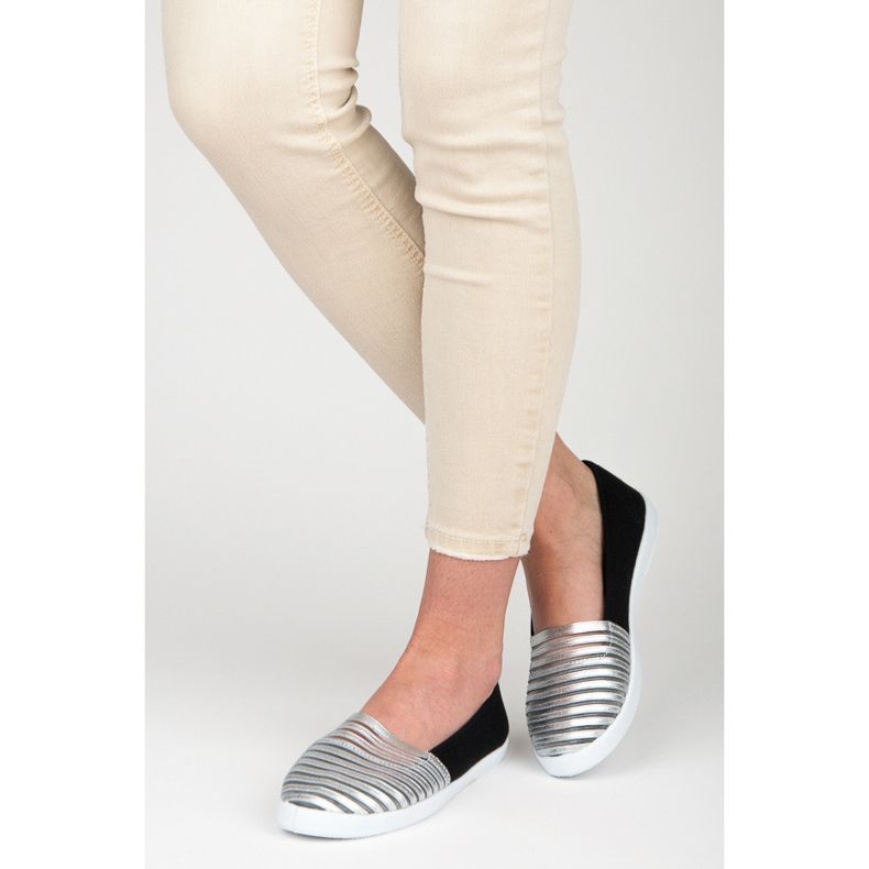 Mckeylor Sneakers preto e prata 1