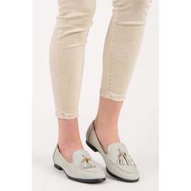 Vices Mocassins com franjas cinza 2 Vices Mocassins com franjas cinza 2