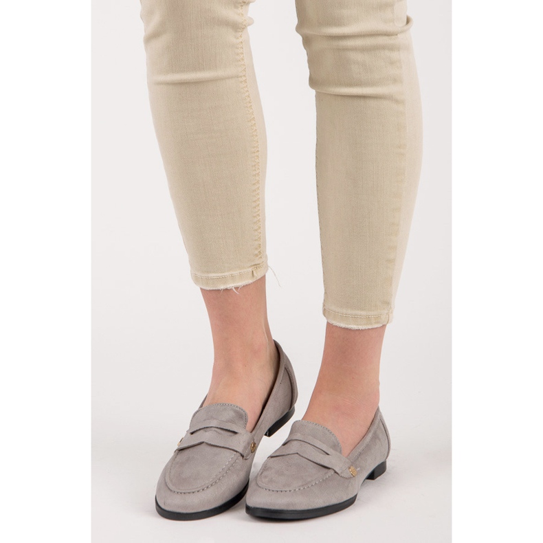 Seastar Mocassins de camurça cinza 1