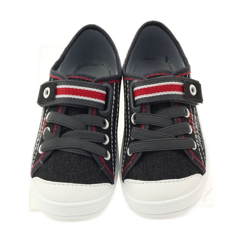 Calçado infantil Befado, sapatilhas, chinelos 251x091 vermelho cinza branco 4