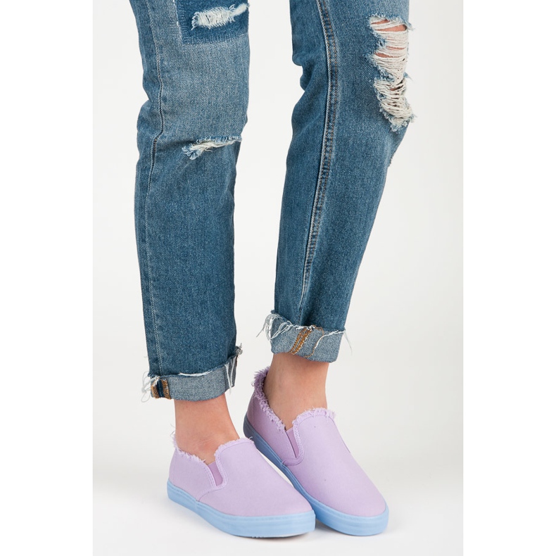 Seastar Chinelos Violeta roxo 2