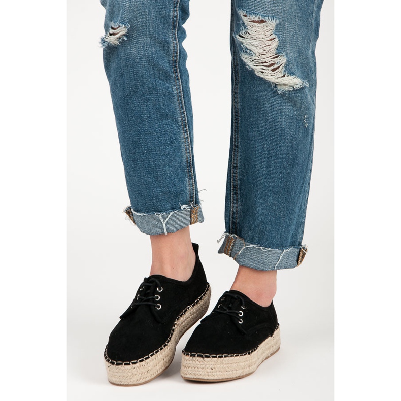 Seastar Alpercatas a céu aberto na plataforma preto 1