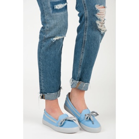 Seastar Tênis azul sem salto cinza 2