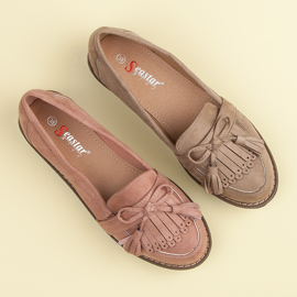 Seastar Mocassins com franjas marrom 1