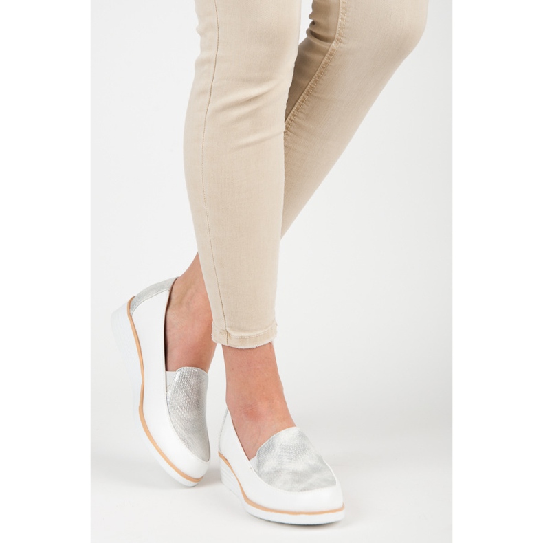 Vices Sapatos com padrão de vícios cinza branco 2