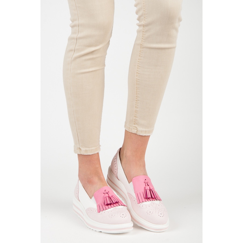 Vices sapatos femininos vicios boho rosa 2