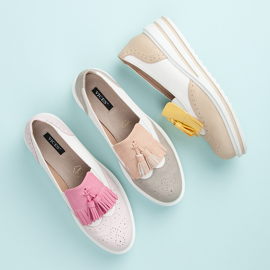 Vices sapatos femininos vicios boho rosa 1