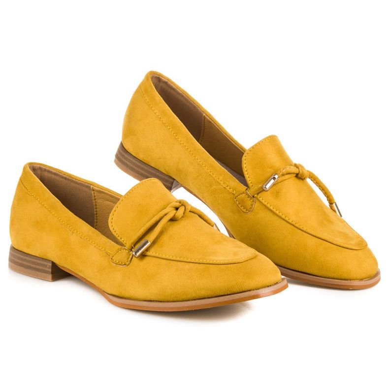 Vices Mocassins de primavera amarelo 2
