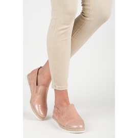 Vices Vícios de sapatos femininos slip-on rosa 2