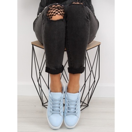 Blue NB183P Tênis azul de sola alta 2