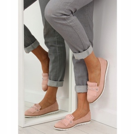 Mocassins femininos rosa DM30P rosa 1