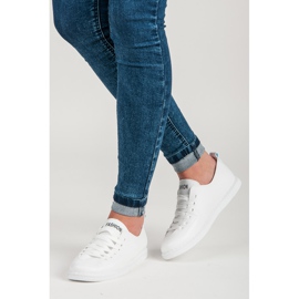 Seastar tênis branco amarrado 2