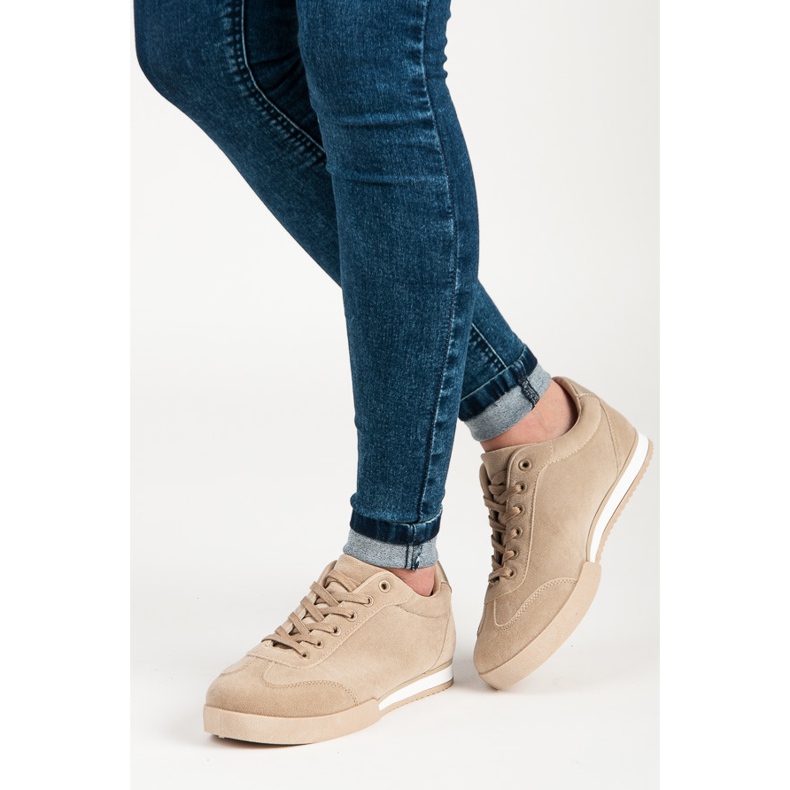 Vices Sapatos esportivos de camurça vícios marrom 2