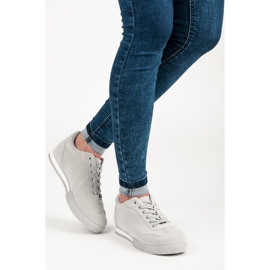 Vices Calçados esportivos de camurça cinza 2