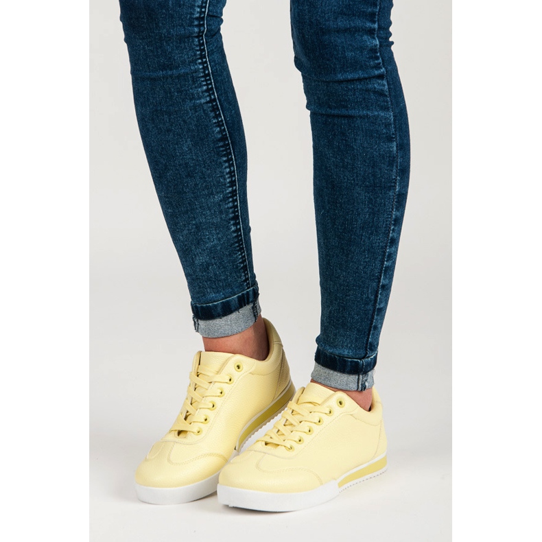 Vices sapatos esportivos amarelos 1