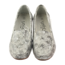 Filippo Mocassins Grey Lordsy para mulher F 006 cinza 4