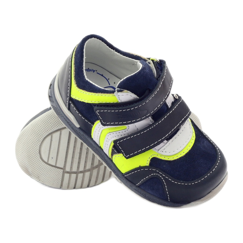 Ren But Sapatos de sapato Ren para velcro 1445 azul marinho 3