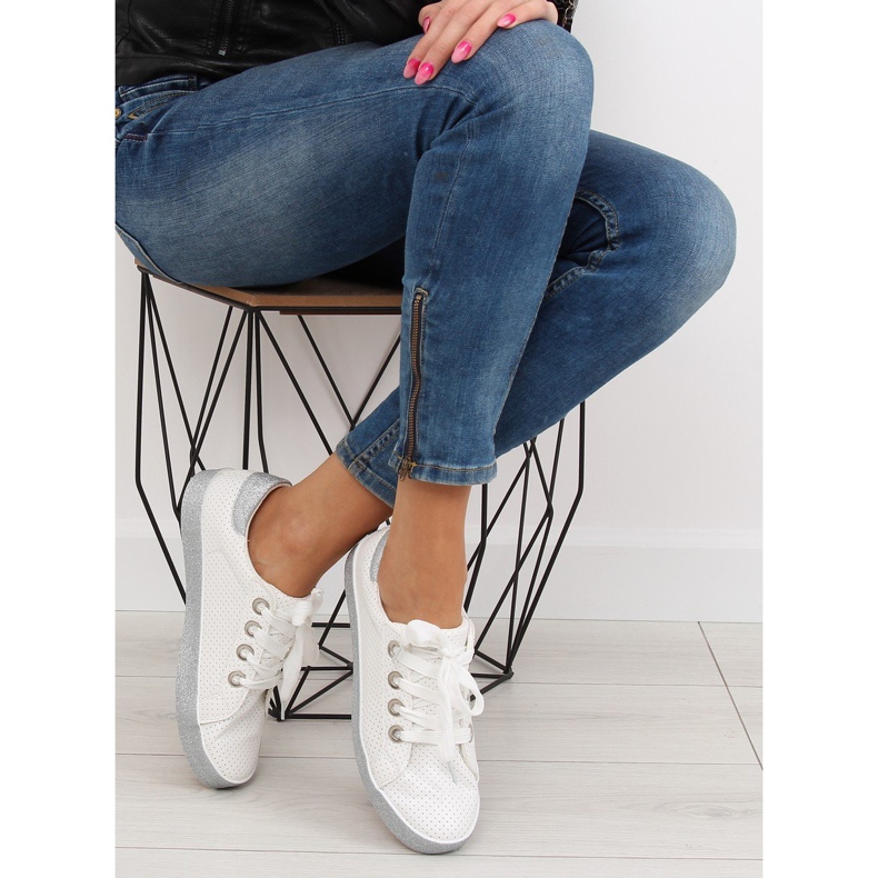 Tênis feminino branco AK03P Branco 2