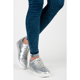 Vices Calçados Esportivos Prateados cinza 2