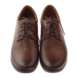 Sapatos casuais masculinos Riko 777 marrom 4
