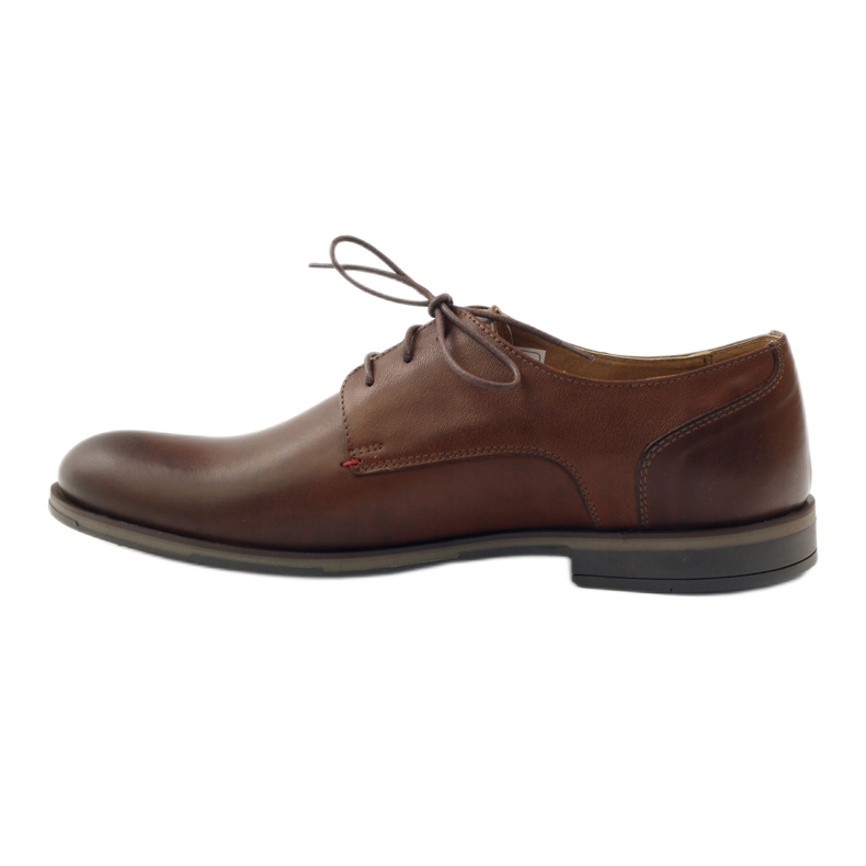 Sapatos casuais masculinos Riko 838 castanhos marrom 2