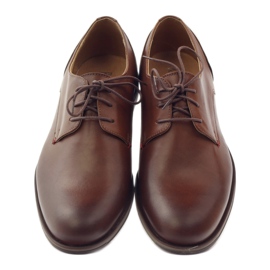 Sapatos casuais masculinos Riko 838 castanhos marrom 4