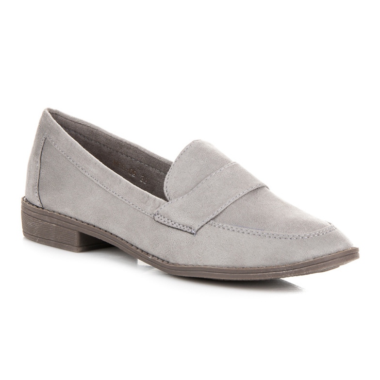 Comer Mocassins de camurça cinza 1