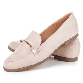 Seastar Mocassins Com Pérolas bege 2 Seastar Mocassins Com Pérolas bege 2