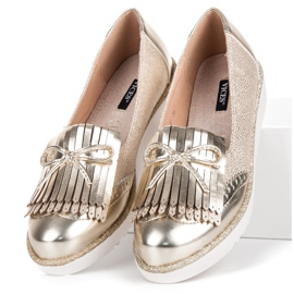 Vices Mocassins na plataforma vícios amarelo 1