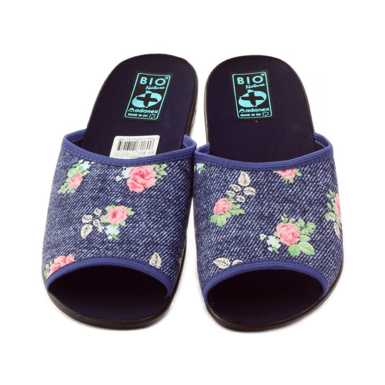 Chinelos de ganga Adanex de mulher rosa azul verde vermelho 4