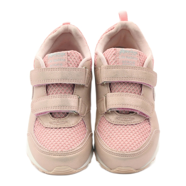 American Club Esportes Velcro American 16211 rosa 4