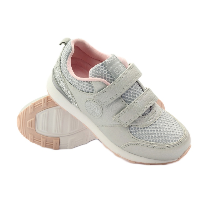 American Club Sport Velcro Americano 16211 prata cinza 3