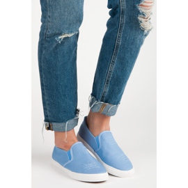 Seastar Tênis azul com salto 1