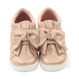 American Club tênis americano 17386 rosa amarelo 4