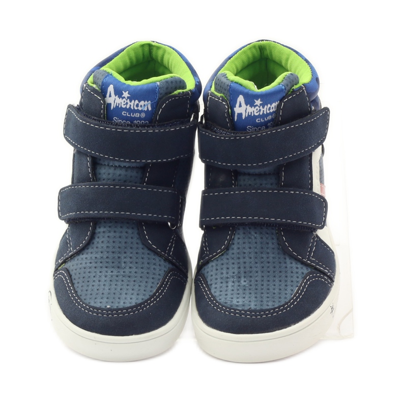 American Club tênis esportivo americano 17353 azul marinho vermelho branco 4