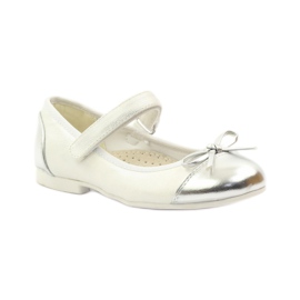 American Club Sapatilhas de velcro American 14297 cinza branco 1