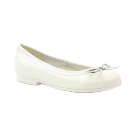 American Club Bailarinas com um laço branco americano 1