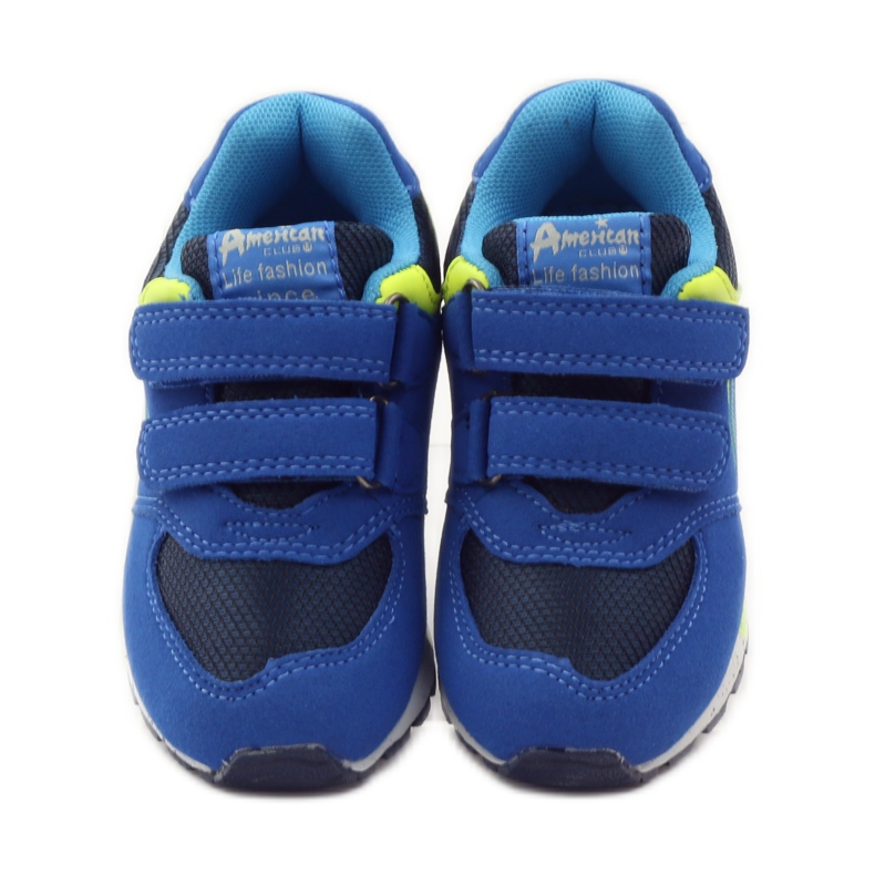 American Club tênis americano 15110 verde azul 4