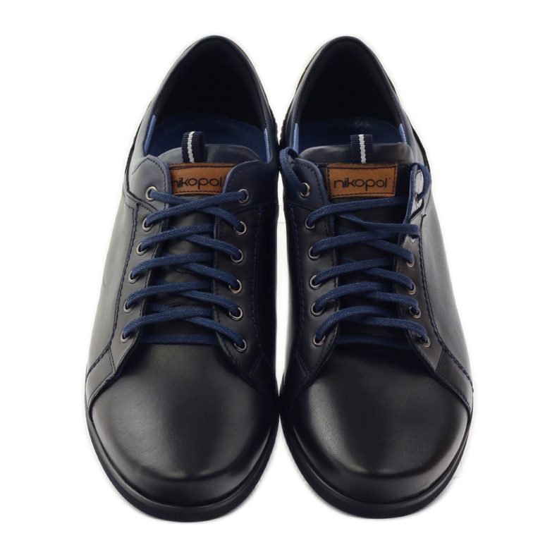 Tênis esportivo masculino Nikopol 1655 preto castanho 4