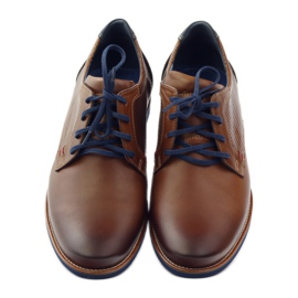 Sapatos casuais para homem Nikopol 1657 castanho preto azul marinho 4