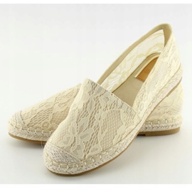 Alpercatas de renda bege BB15P Beige 1