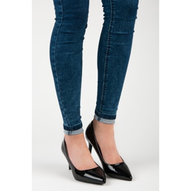 Milaya Alfinetes lacados preto 1