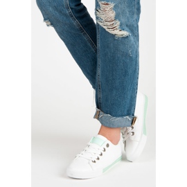 Tênis de amarrar branco 2